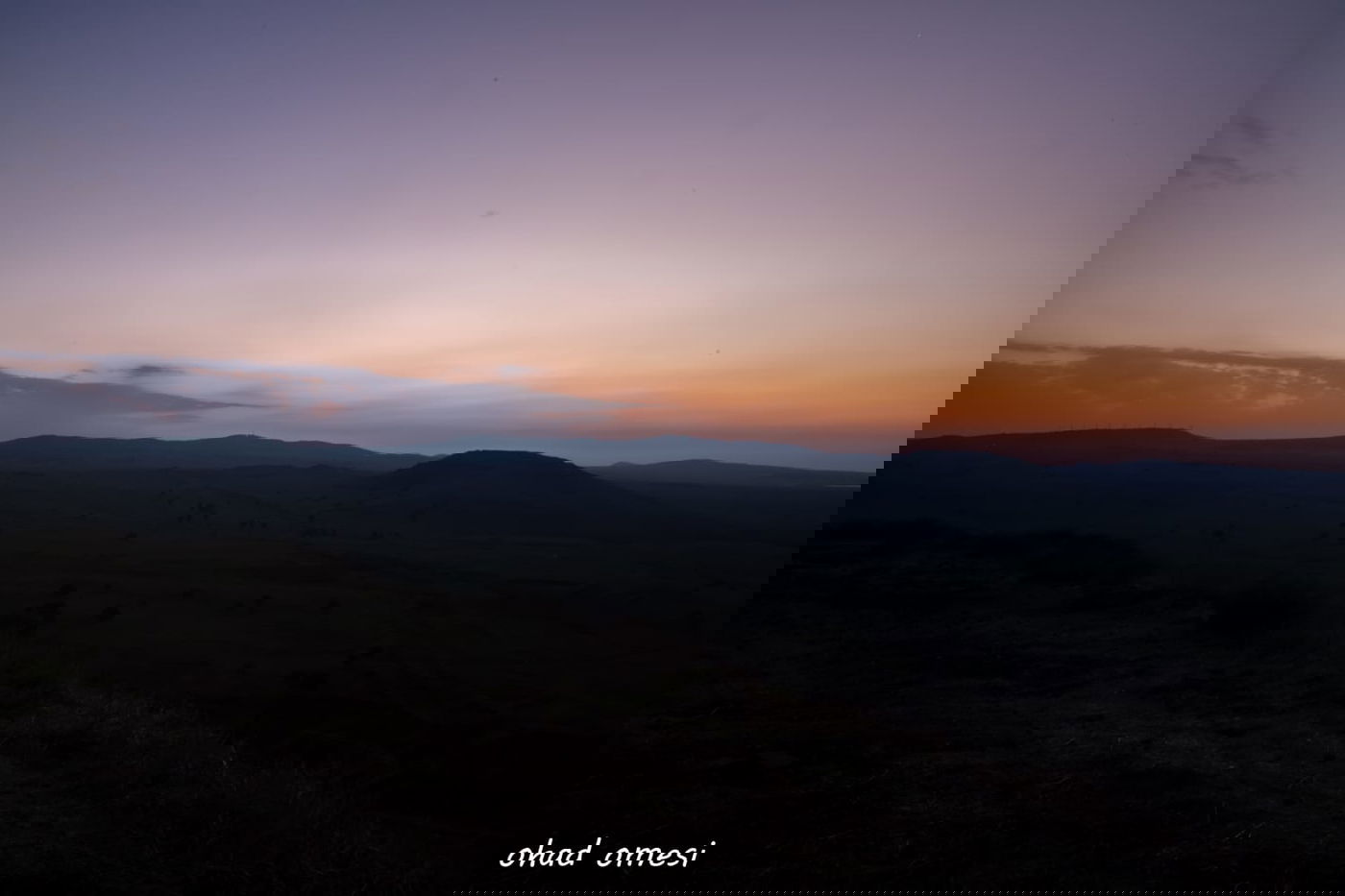מרהיב: הזריחה הבוקר בהר הגעש הישראלי