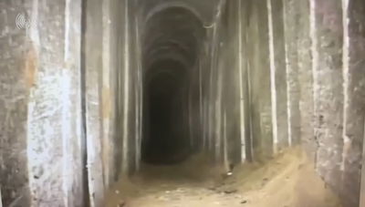 מנהרת חמאס שנחשפה בישראל: העמוקה ביותר. צפו