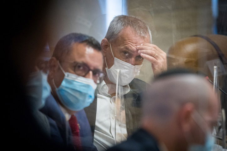 פרופ' אש יחד עם ראש עיריית ירושלים, בפגישה היום