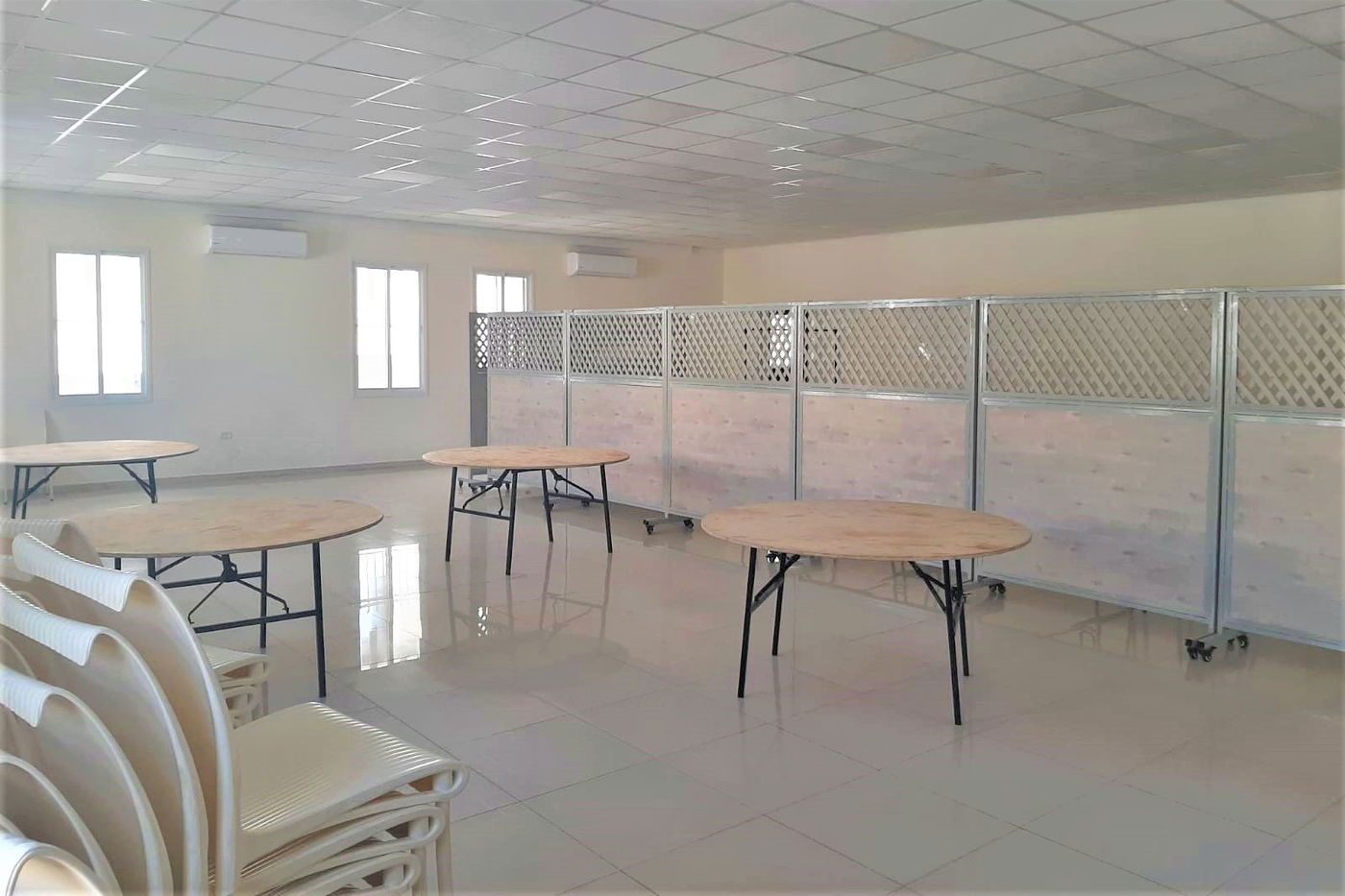 האולם שבו היתה אמורה להתקיים הברית