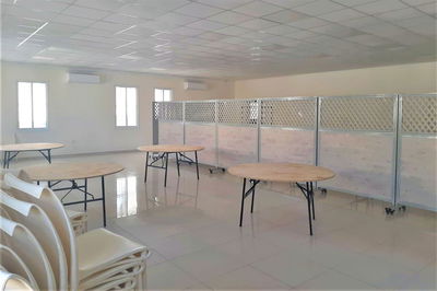 האולם שבו היתה אמורה להתקיים הברית