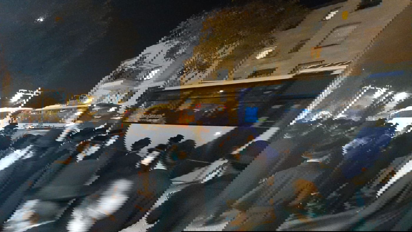 בגלל חתונה: מהומות בכניסה לביתר • תיעוד