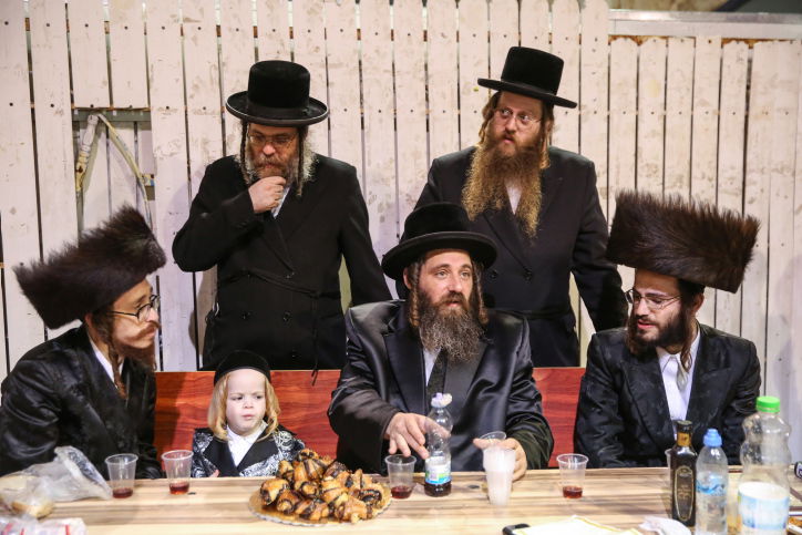 האדמו"ר מפיטסבורג התפלל בקבר הרשב"י