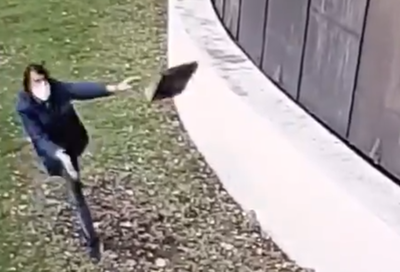 גרמניה: איראני השליך בלוק על בית הכנסת