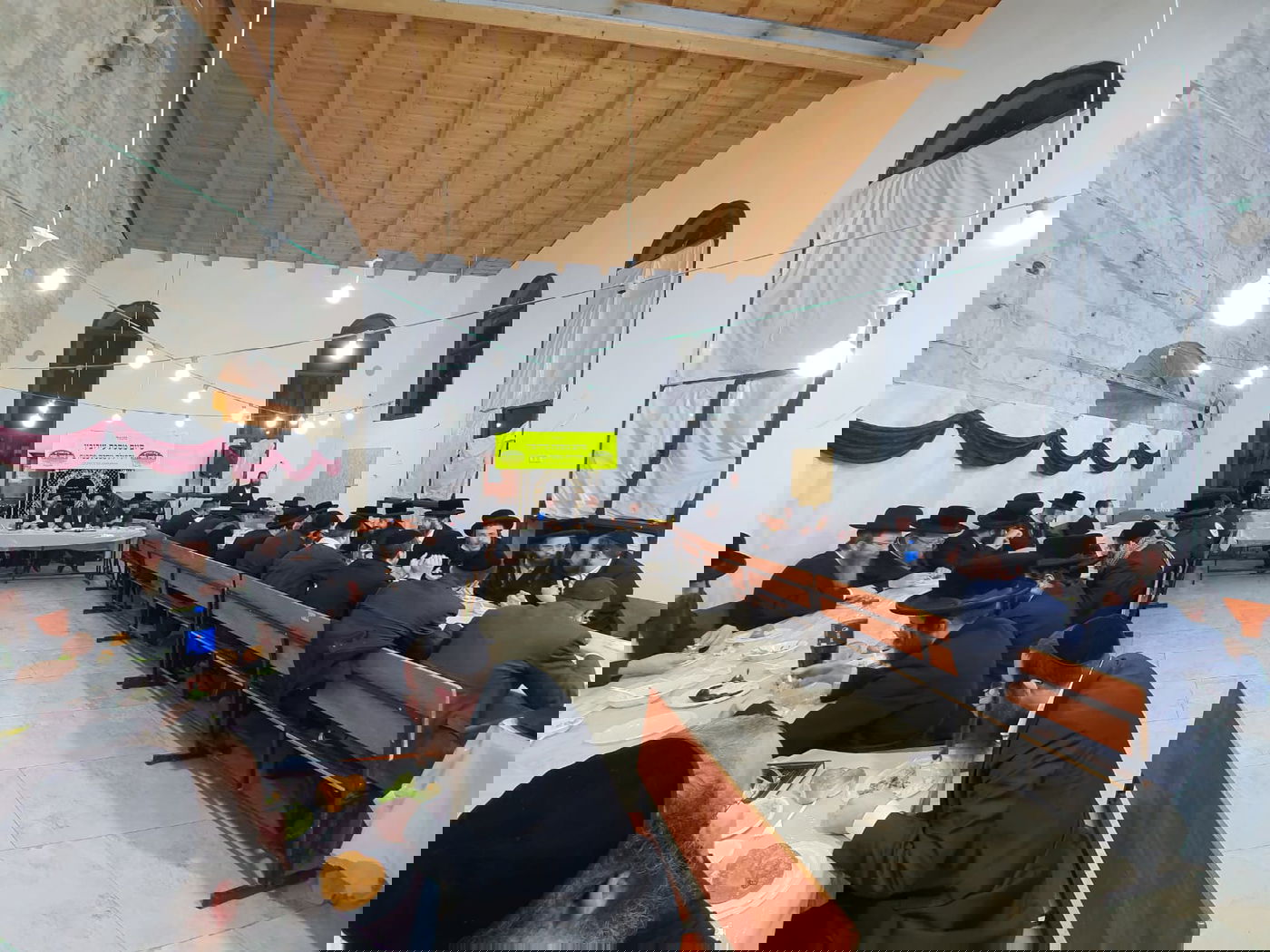 חסידי לעלוב בצפת סיימו את מסכת עירובין