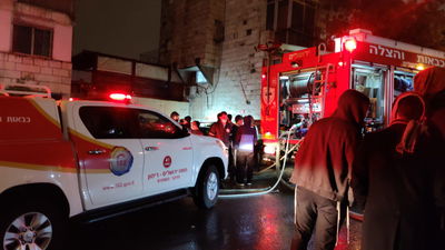 אסון: חרדי נספה בשריפה שפרצה במחסן