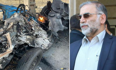 המדען והרכב שהתפוצץ