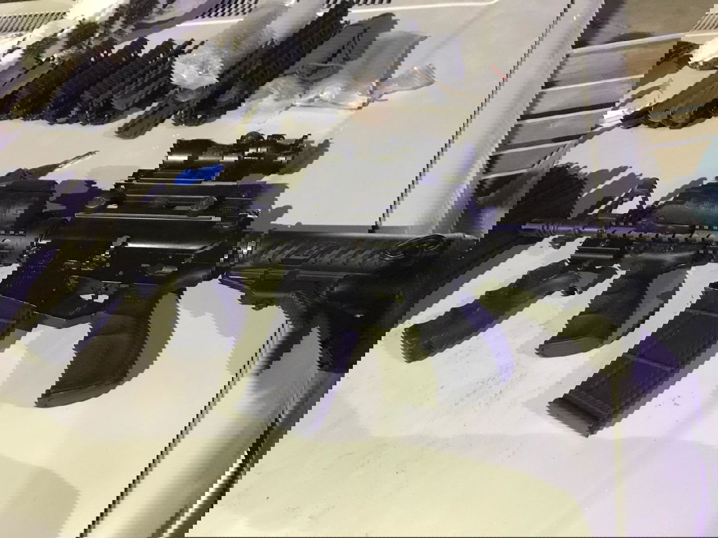 אלו אמצעי הלחימה שתפסו מסתערבי מג"ב