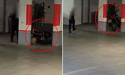 אישום: הזיק ל-23 כלי רכב בחניון הבניין; צפו