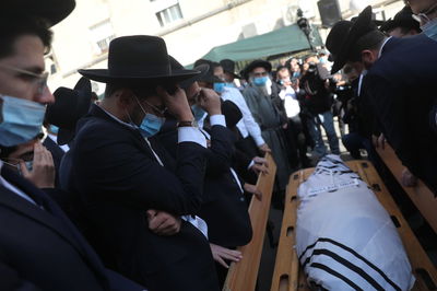 שידור חוזר: מסע הלוויית המשגיח הגאון רבי אהרן חדש זצ"ל