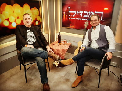 לבקוביץ עם זלמן שטוב