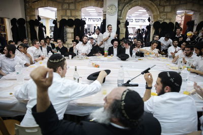 ארכיון, התוועדות חג הגאולה בישיבת חב"ד בצפת