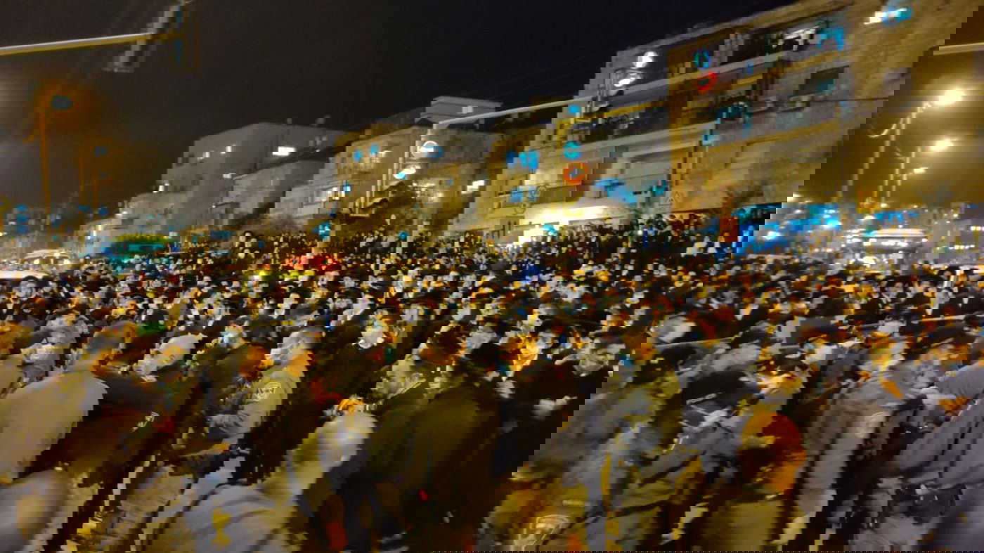 ירושלים: אלפי מפגינים נגד הרכבת • תיעוד