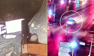 תיעוד האקדח על הברכיים הוביל לכתב אישום • צפו