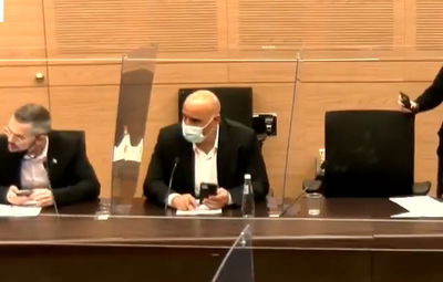 מהדיון בוועדה, היום