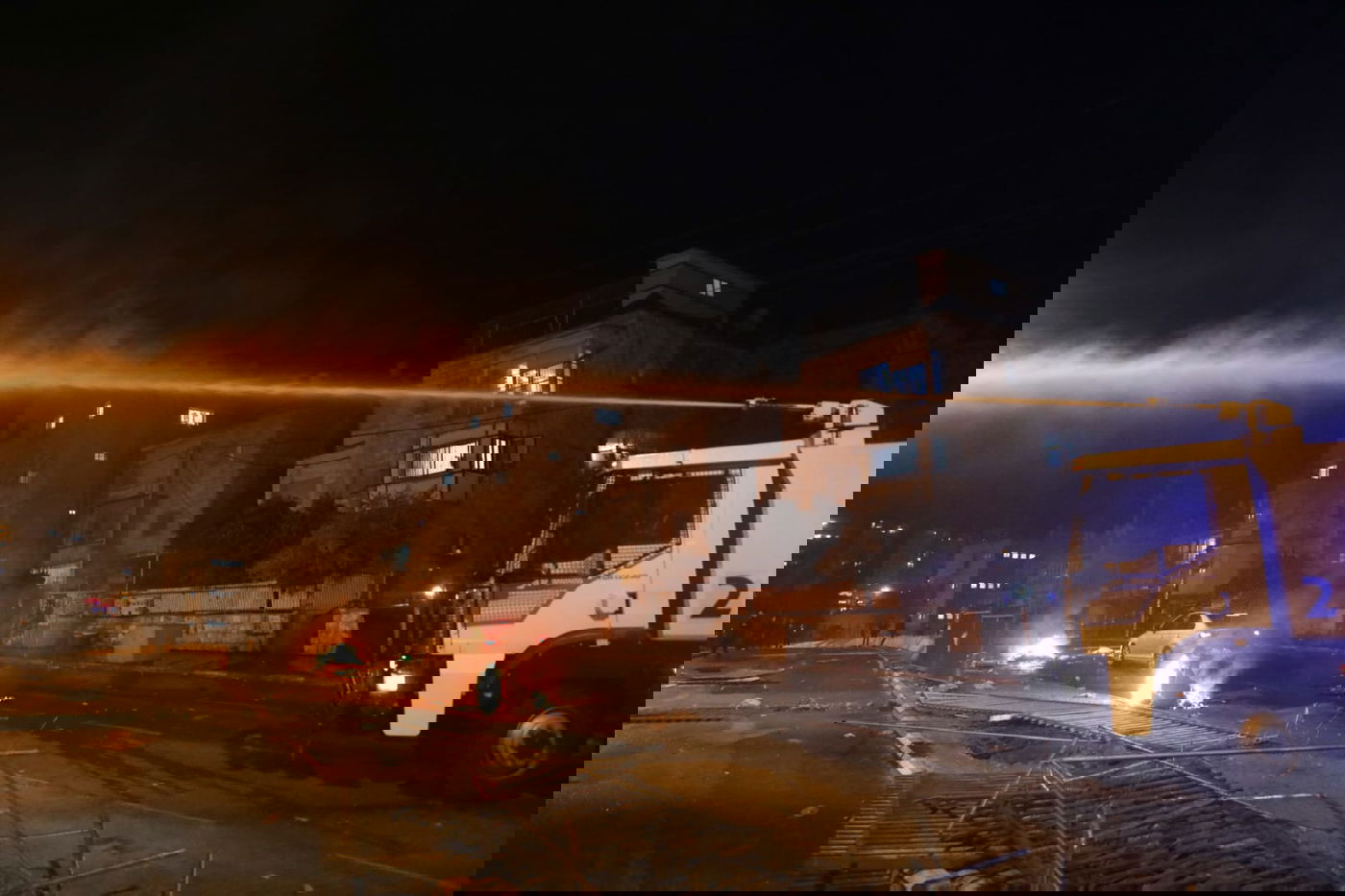 הקרב על הרכבת הקלה: לילה של הפגנות ועימותים בבירה