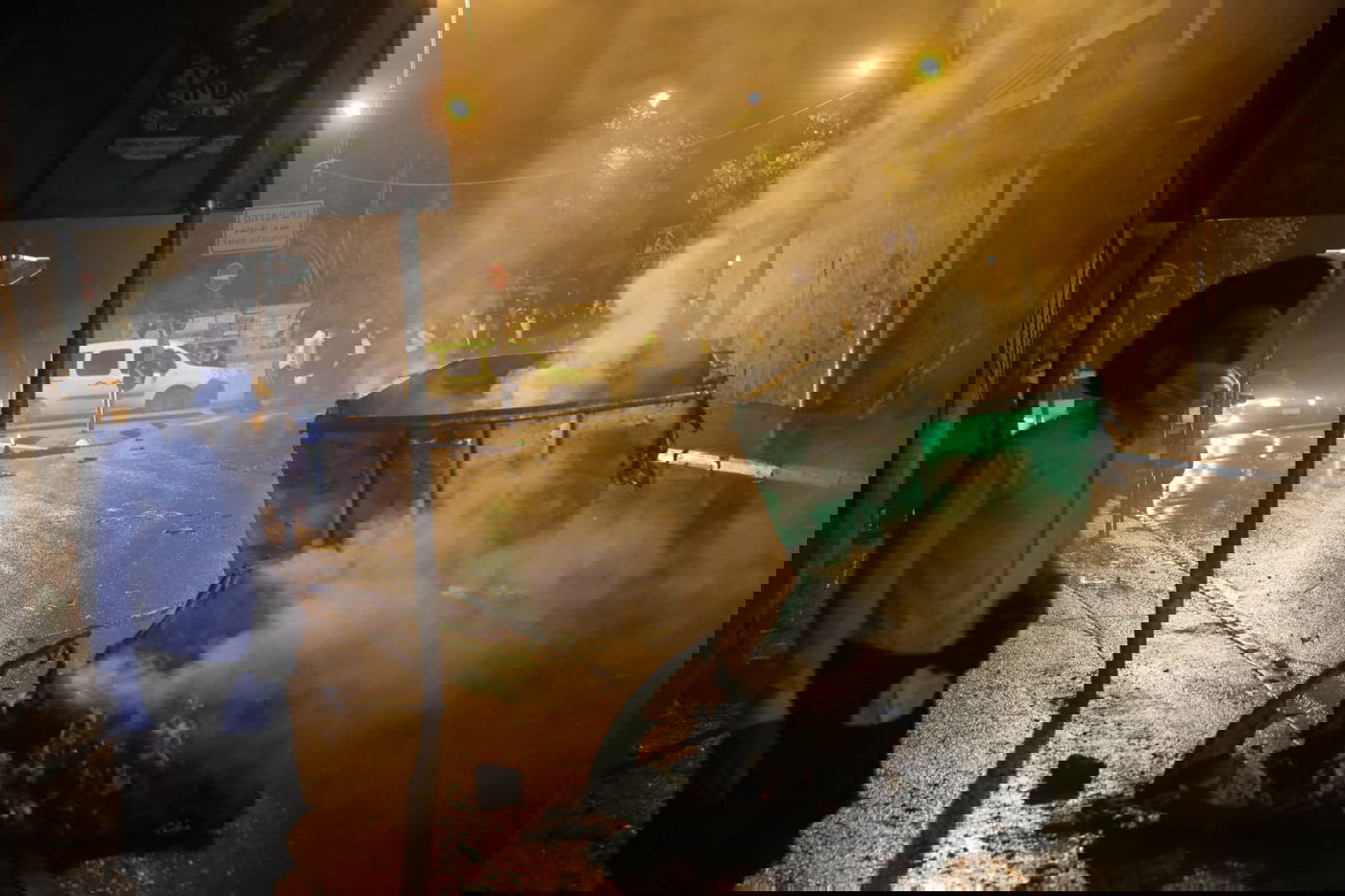 הקרב על הרכבת הקלה: לילה של הפגנות ועימותים בבירה