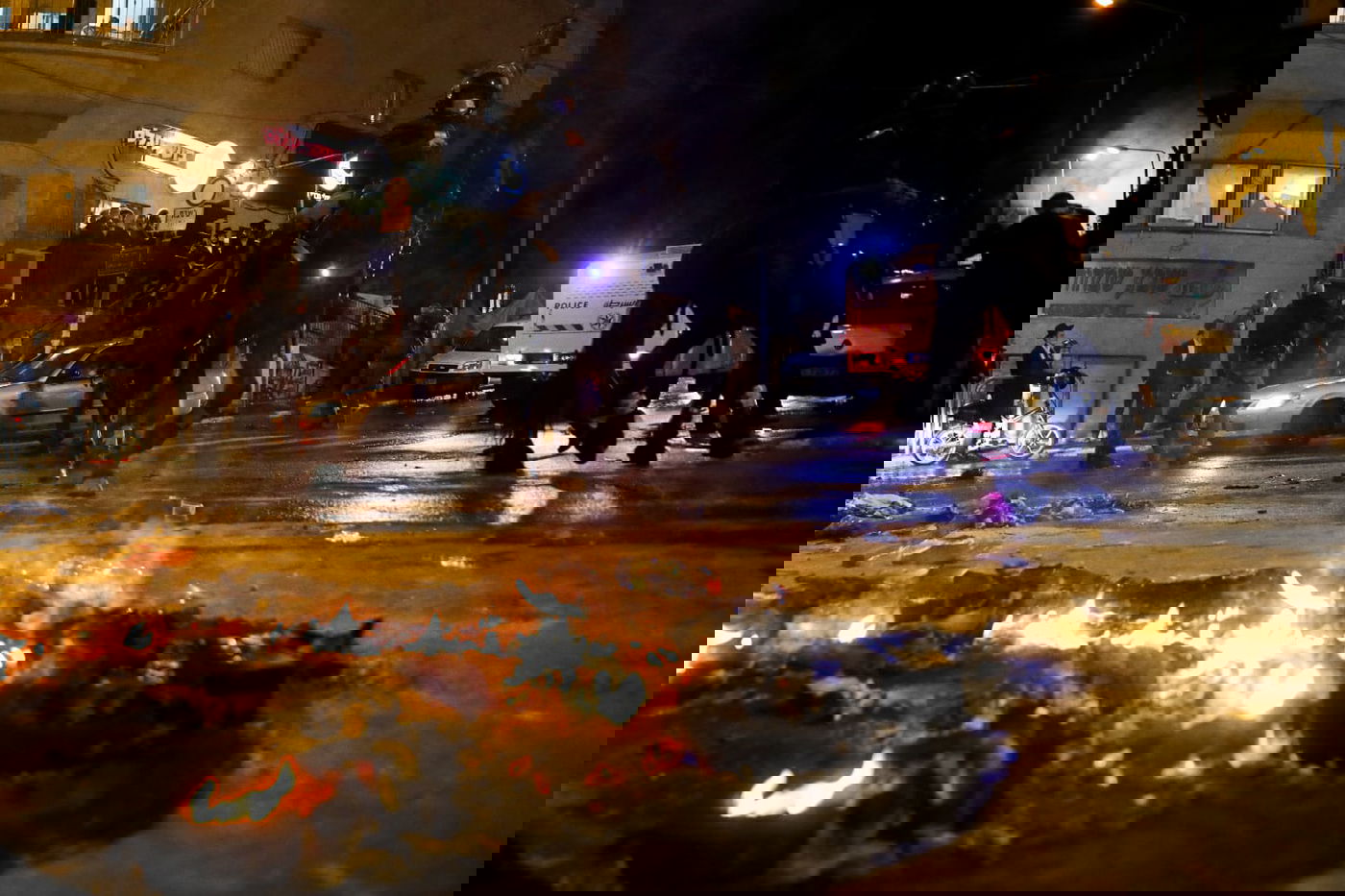 הקרב על הרכבת הקלה: לילה של הפגנות ועימותים בבירה