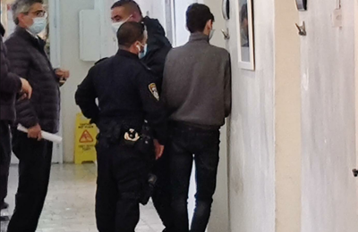 החשוד בבית המשפט