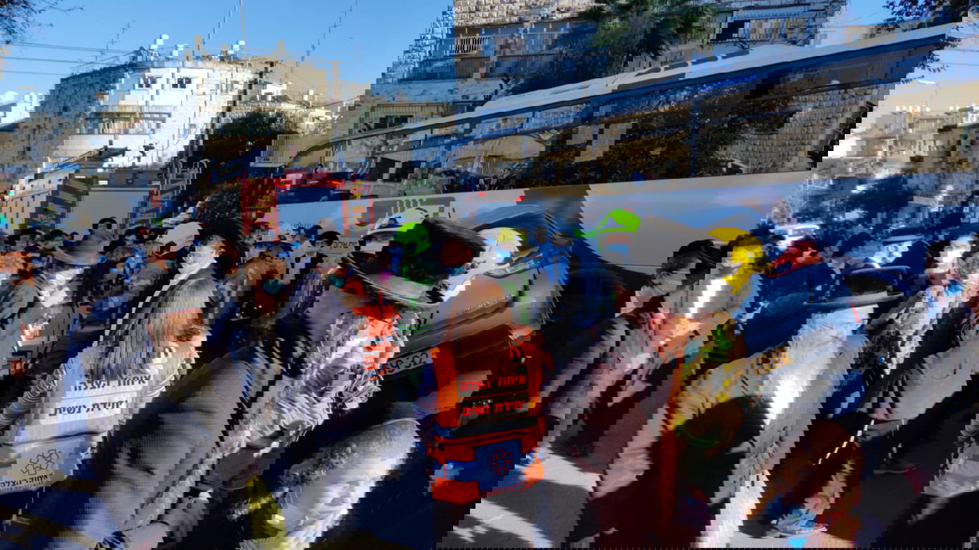 זירת התאונה