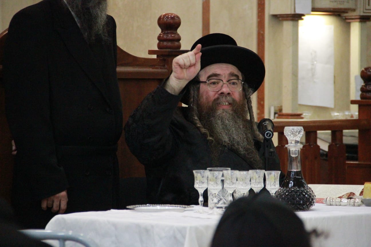 הרבי מווערצקי מסר שיעור תורה בישיבת גור