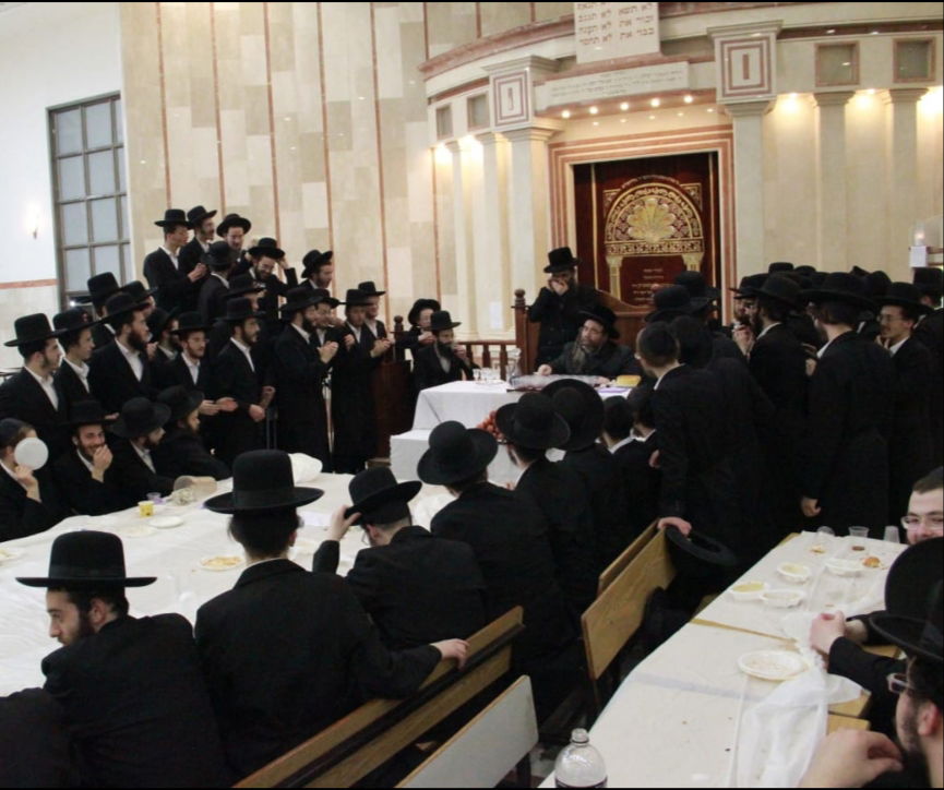 הרבי מווערצקי מסר שיעור תורה בישיבת גור