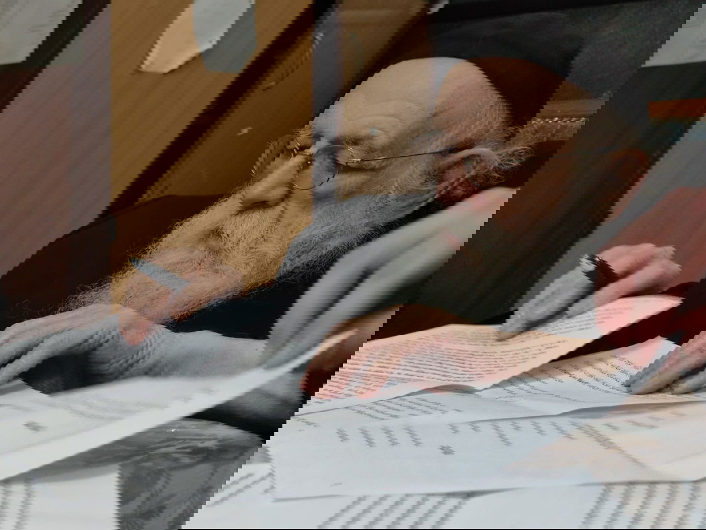 השיעור של זקן רבני 'החזונאישניקים'; תיעוד