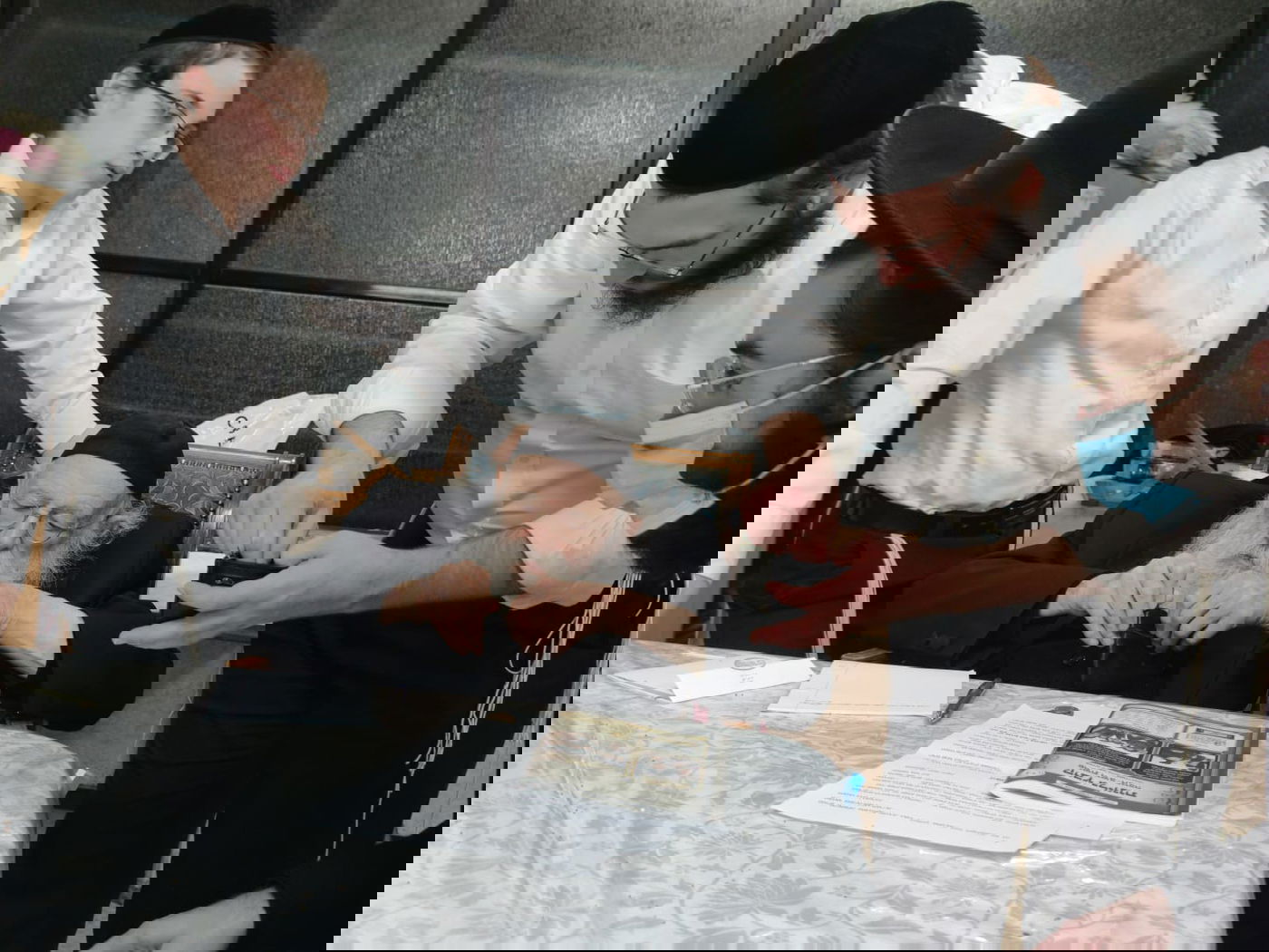 השיעור של זקן רבני 'החזונאישניקים'; תיעוד