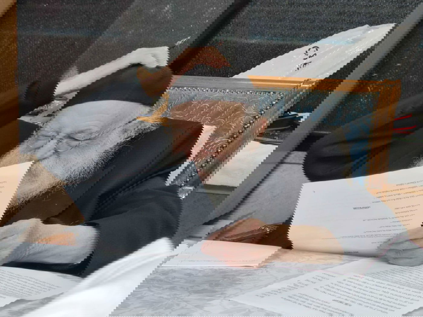 השיעור של זקן רבני 'החזונאישניקים'; תיעוד