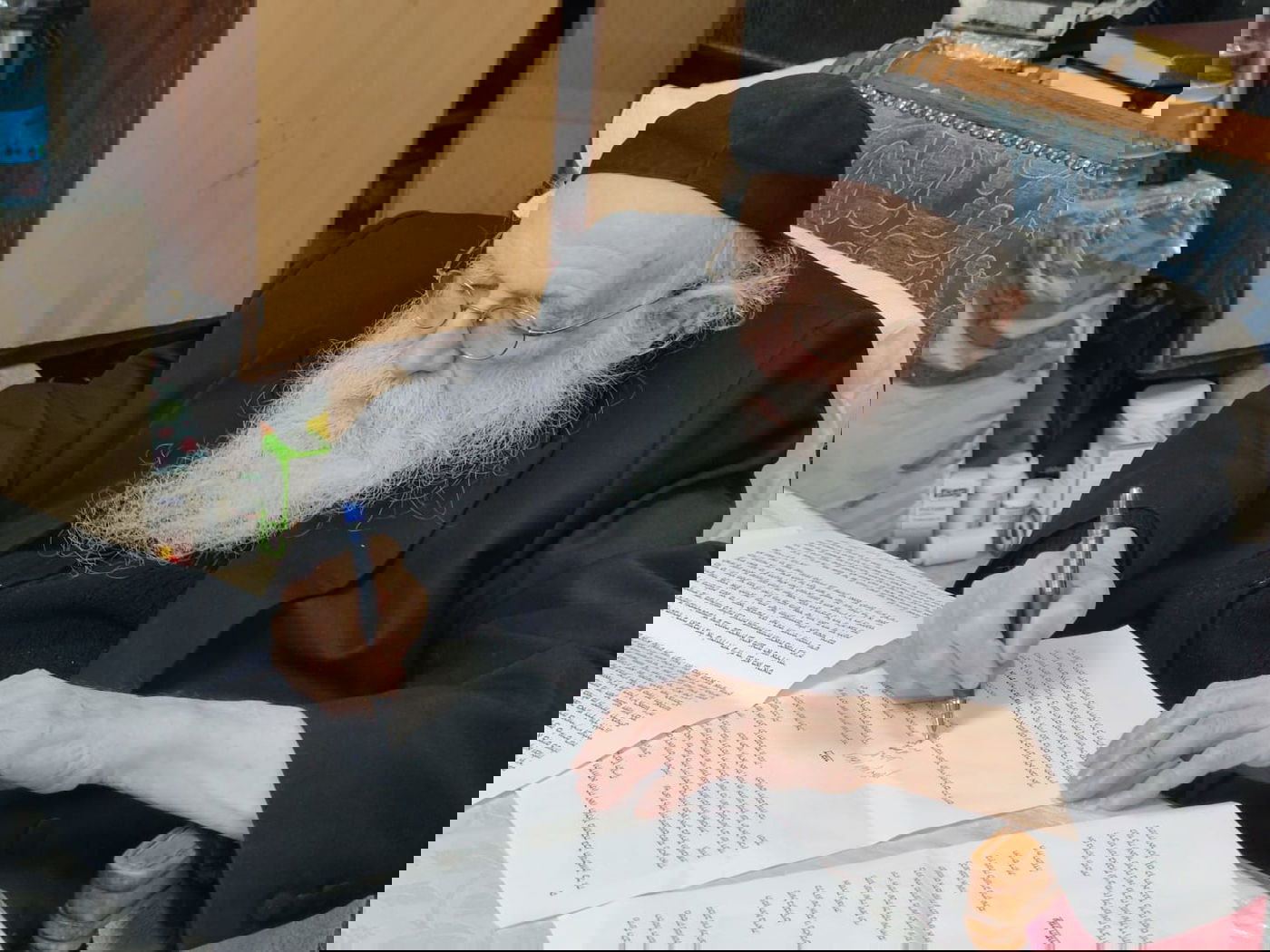 השיעור של זקן רבני 'החזונאישניקים'; תיעוד