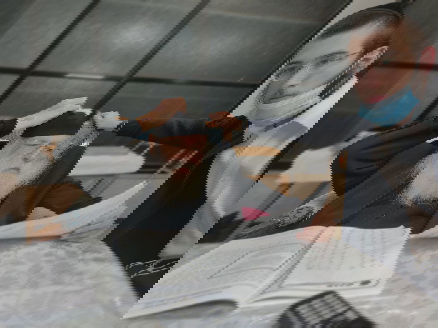 השיעור של זקן רבני 'החזונאישניקים'; תיעוד