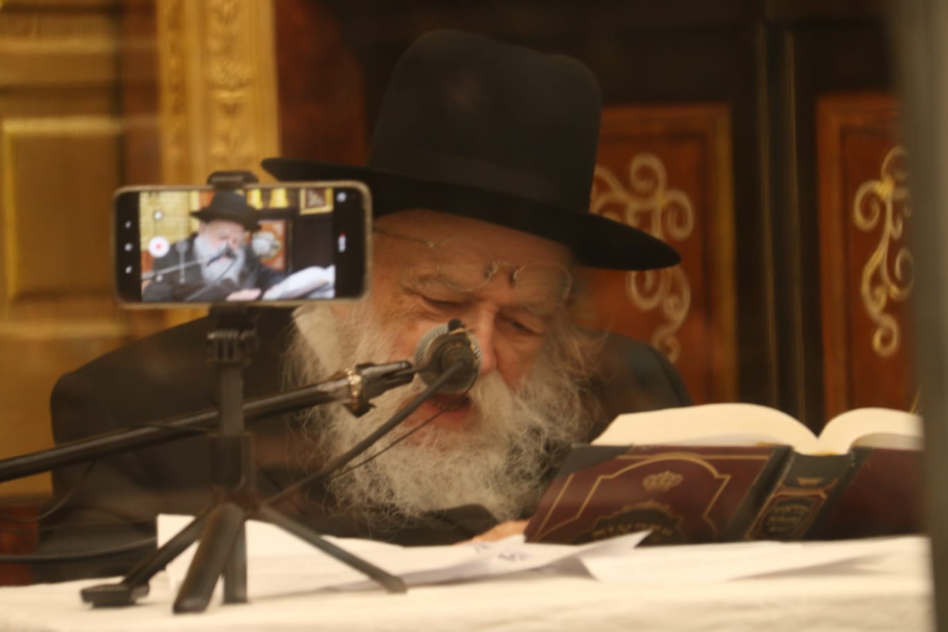 השיעור של זקן רבני 'החזונאישניקים'; תיעוד