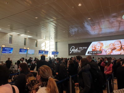 נתב"ג, הבוקר