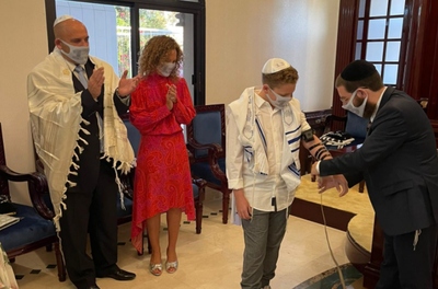 תיעוד: המשפחה שחגגה בר מצווה בדובאי