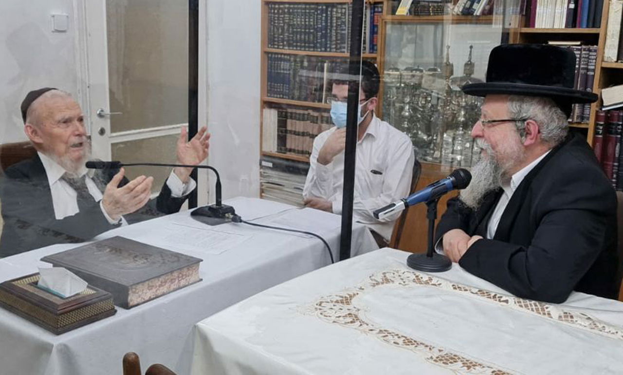 פירר אצל הגר"ג אדלשטיין