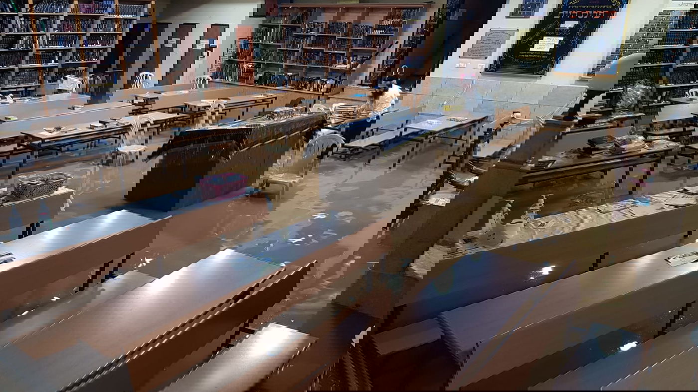 רעננה: בית המדרש של הרבי זצוק"ל הוצף