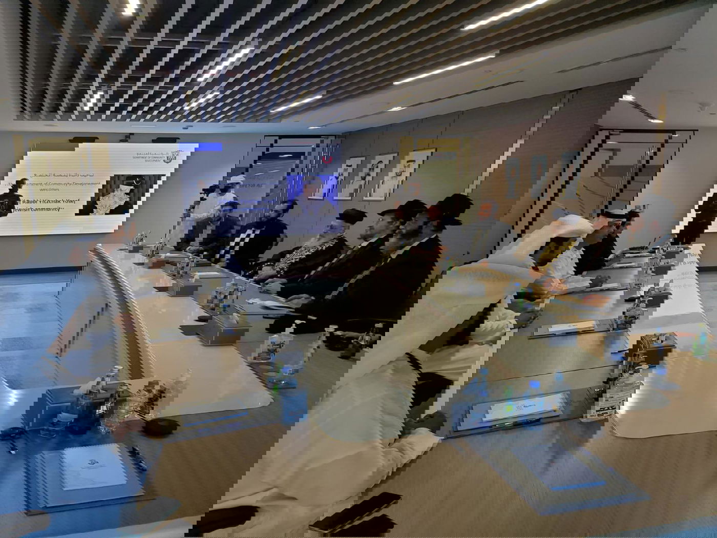 הביקור ההיסטורי של הראשון לציון באבו דאבי