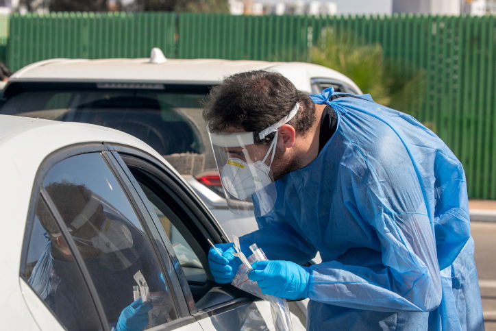 2,821 חולים חדשים: 4.1% חולים מאומתים