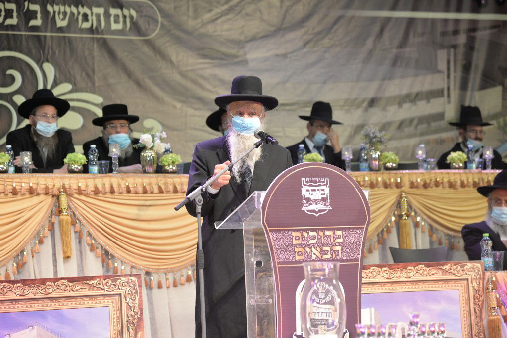 בביתר עילית הניחו אבן פינה ל'קרית הישיבות'