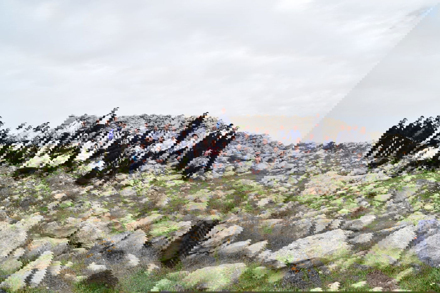 אברכים חקרו את המזבח שבנה יהושע בן נון