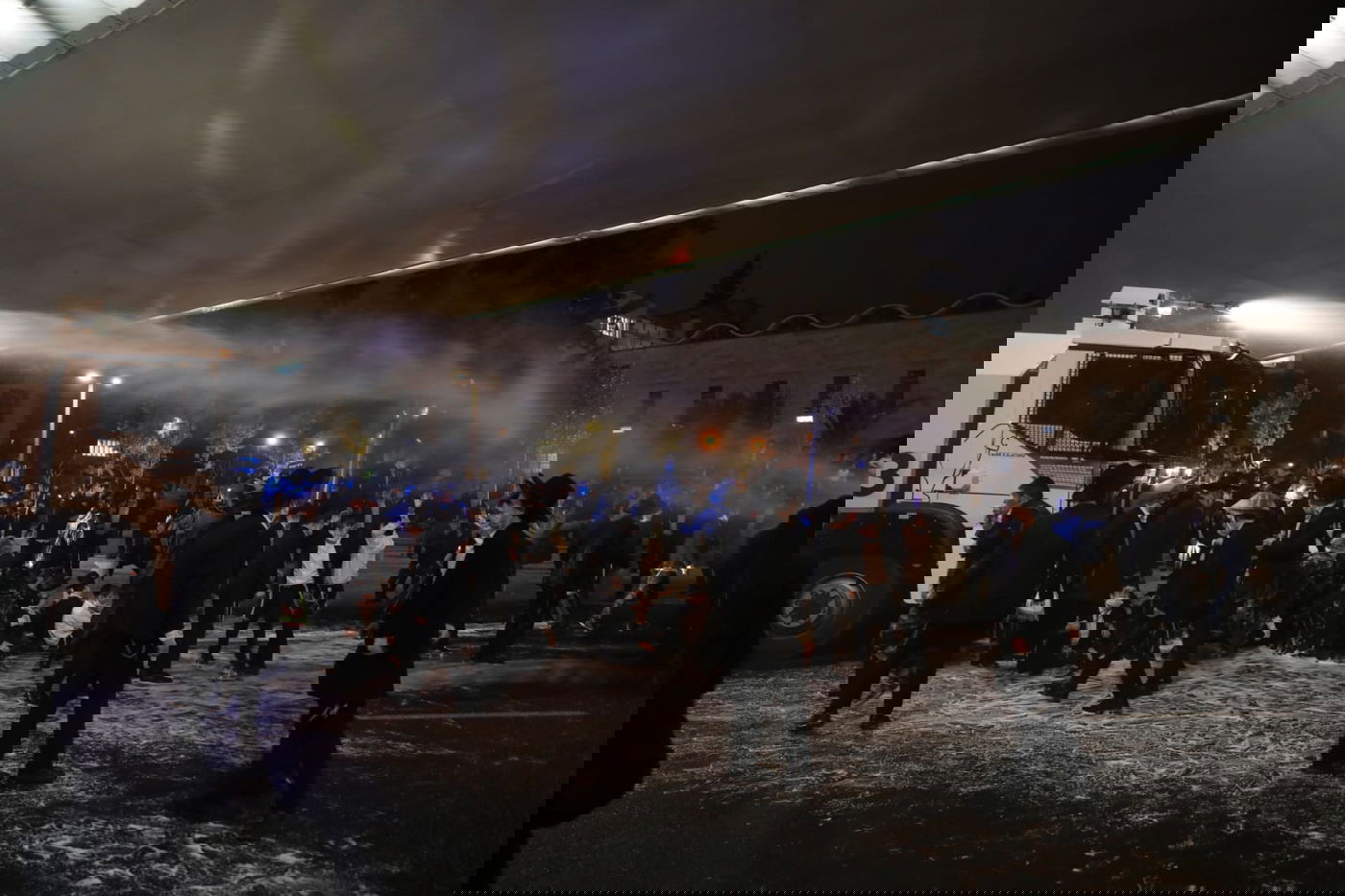 בואש ומעצרים: תיעוד מסכם מהפגנת הפלג