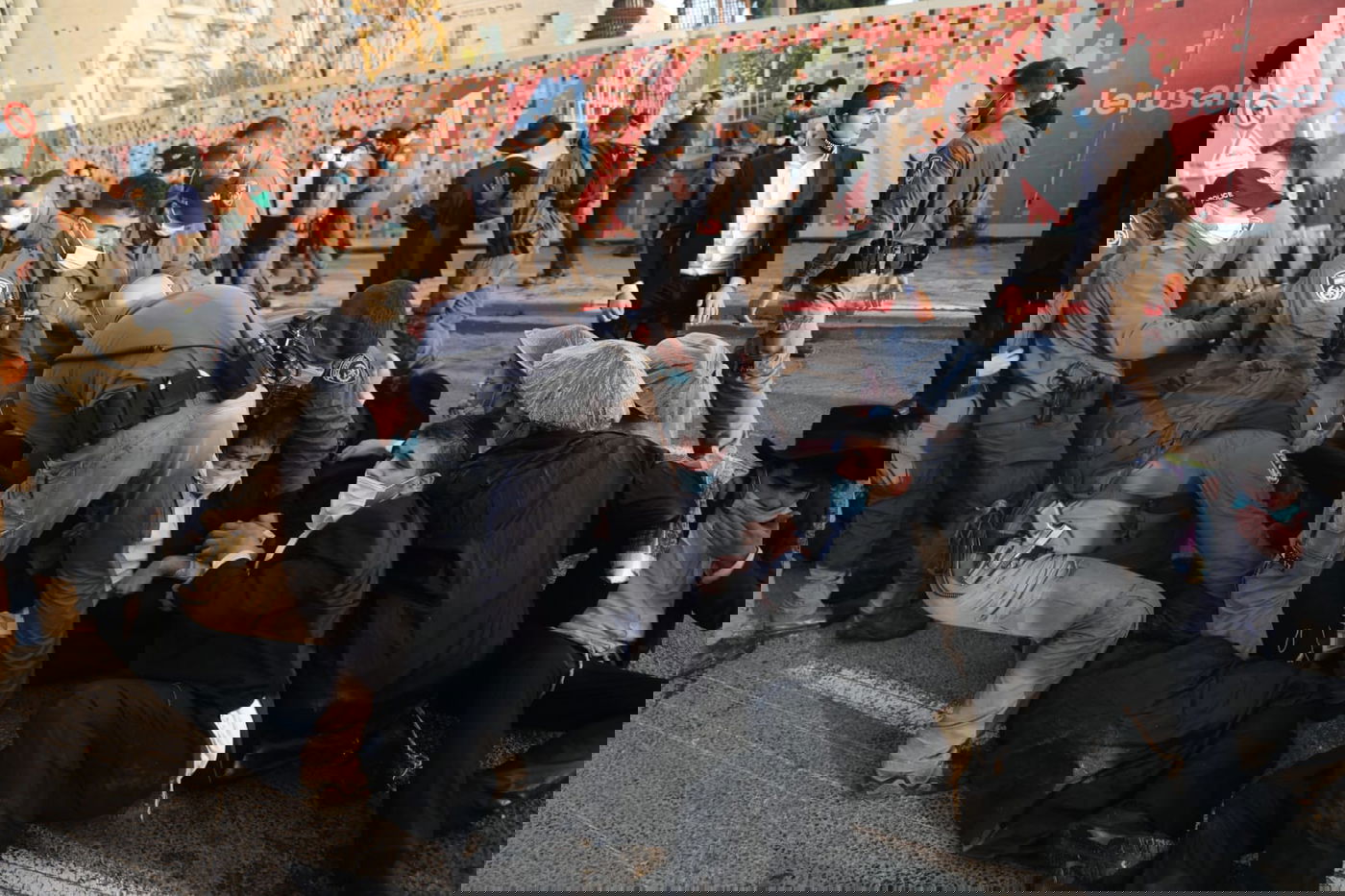 בואש ומעצרים: תיעוד מסכם מהפגנת הפלג