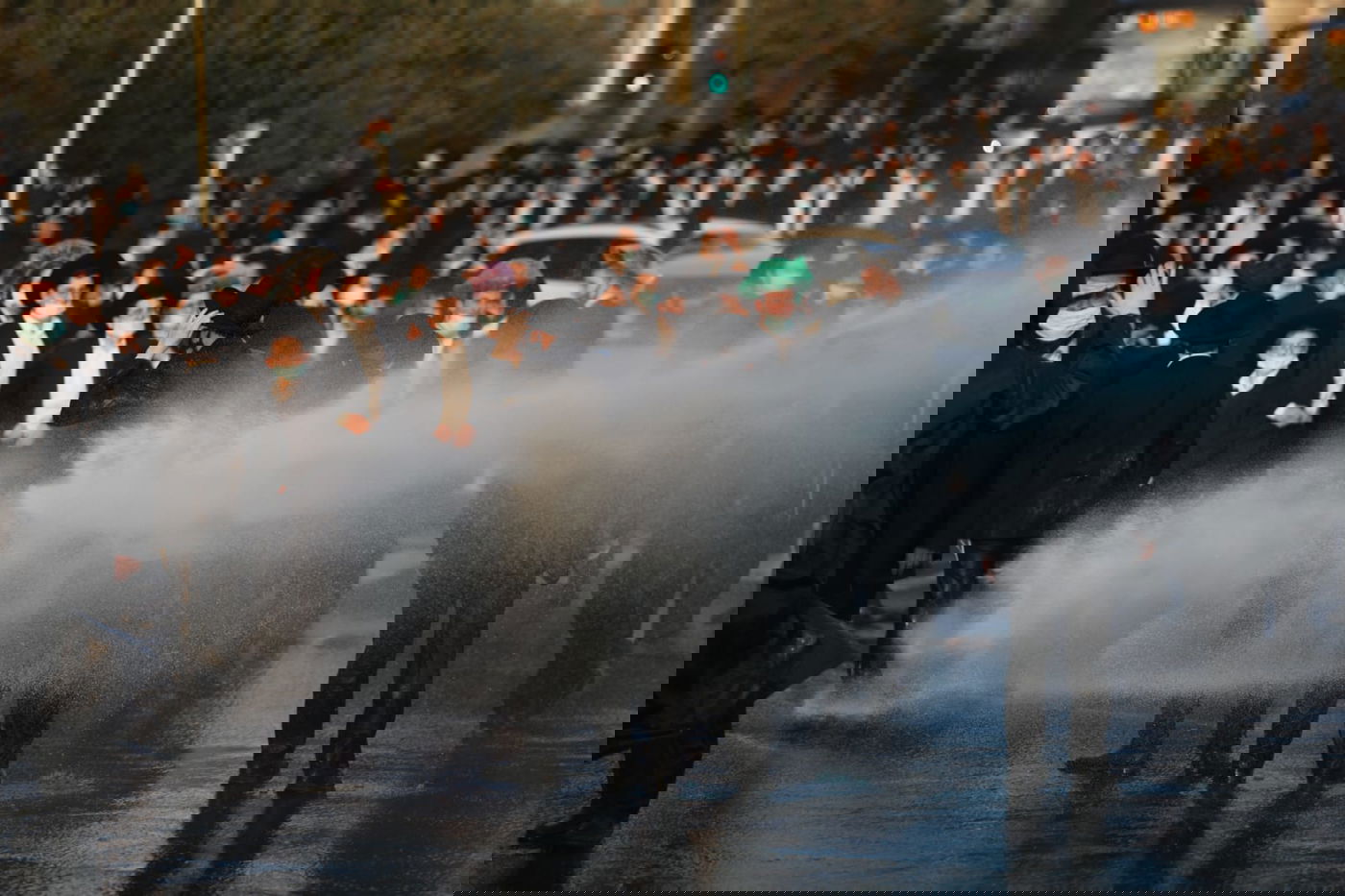 בואש ומעצרים: תיעוד מסכם מהפגנת הפלג