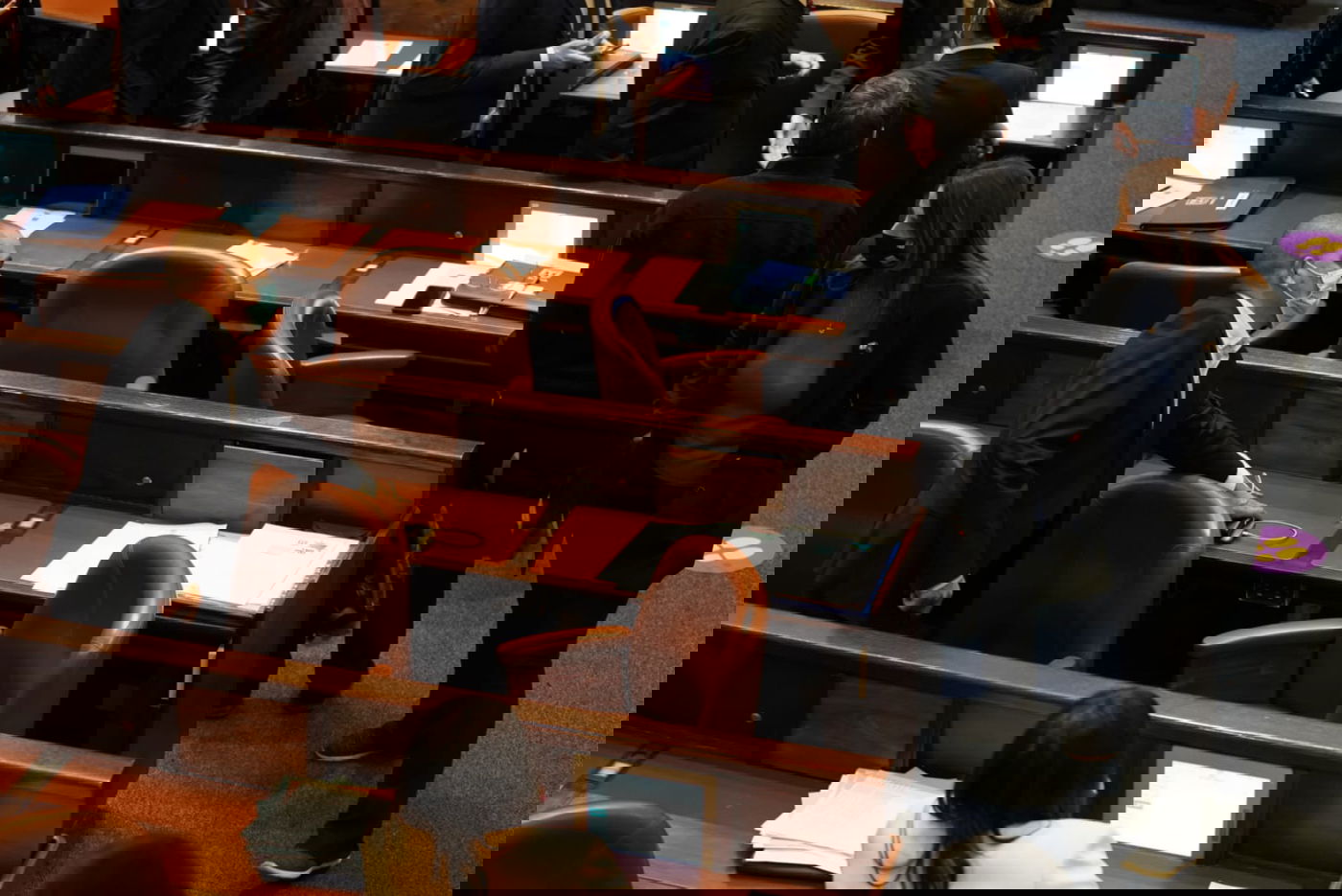 לילה דרמטי: גלריה מהדיון האחרון לפני פיזור הכנסת