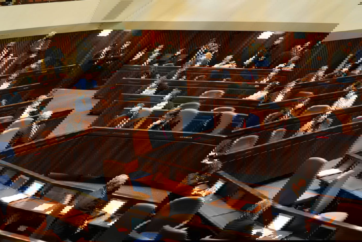 לילה דרמטי: גלריה מהדיון האחרון לפני פיזור הכנסת