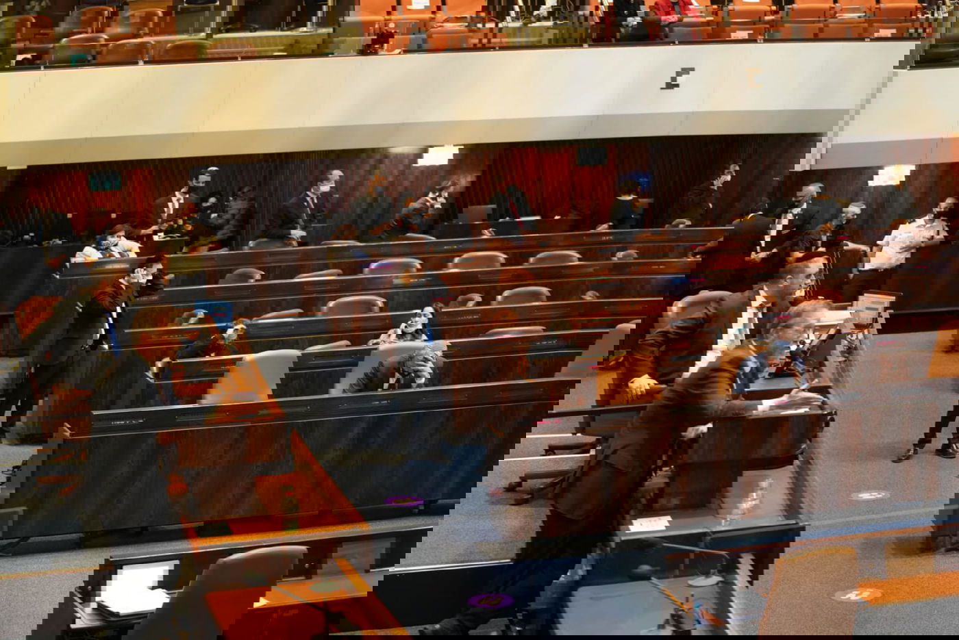 לילה דרמטי: גלריה מהדיון האחרון לפני פיזור הכנסת