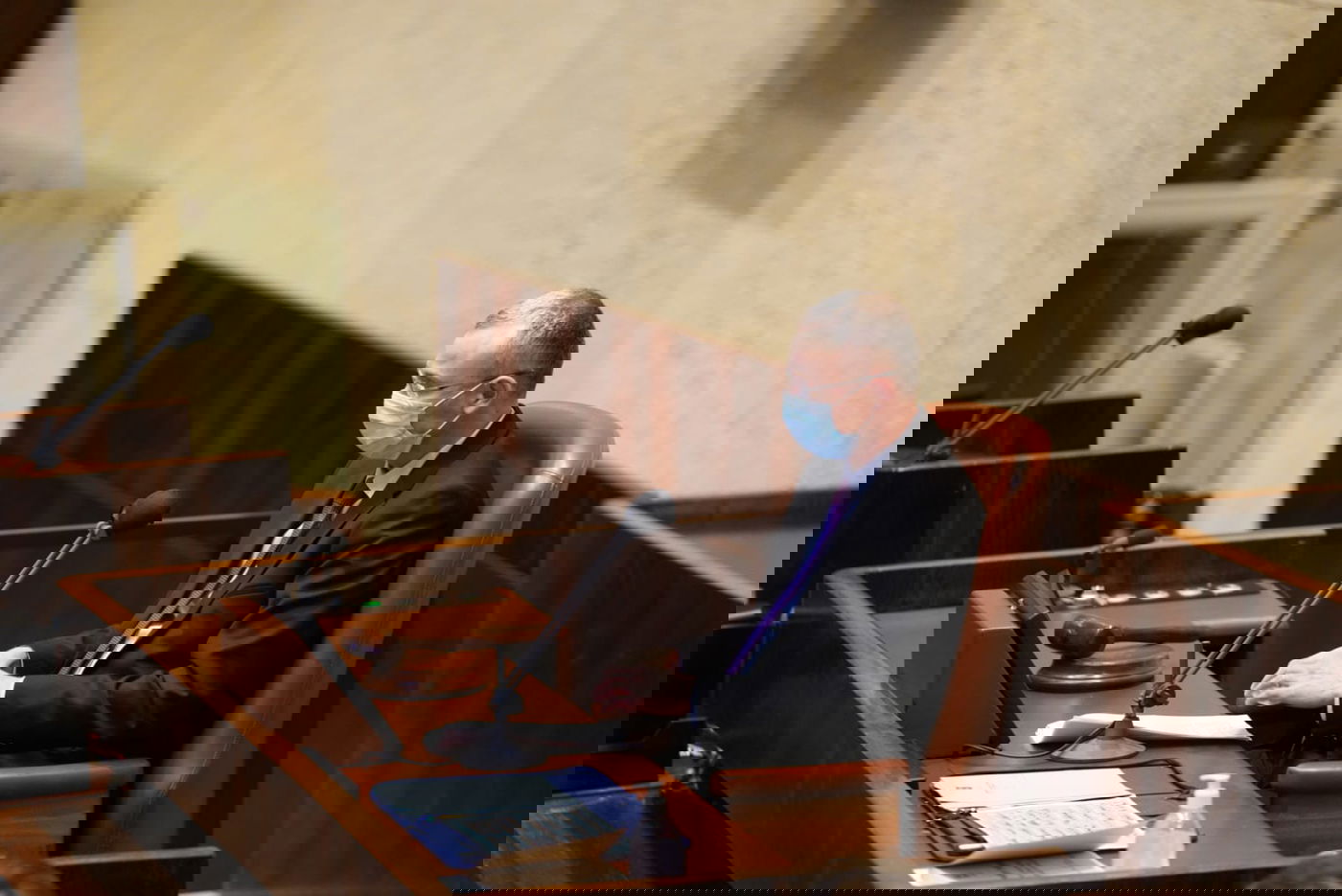 לילה דרמטי: גלריה מהדיון האחרון לפני פיזור הכנסת