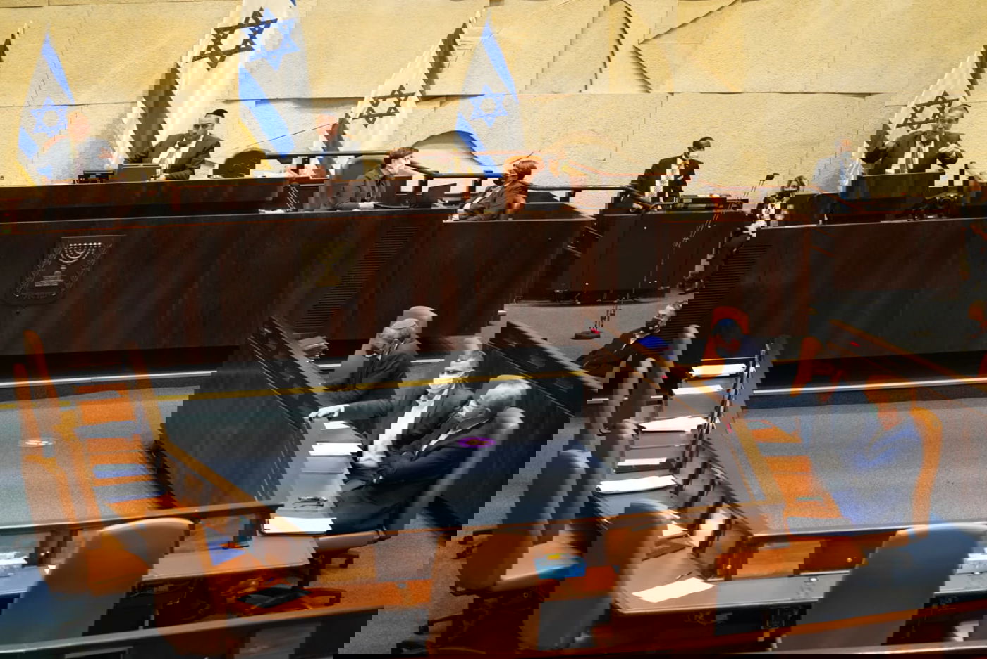 לילה דרמטי: גלריה מהדיון האחרון לפני פיזור הכנסת