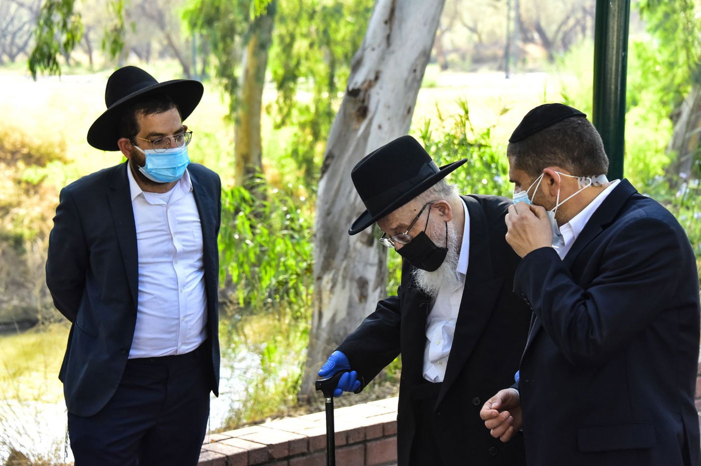 בדרך לקבלת החיסון