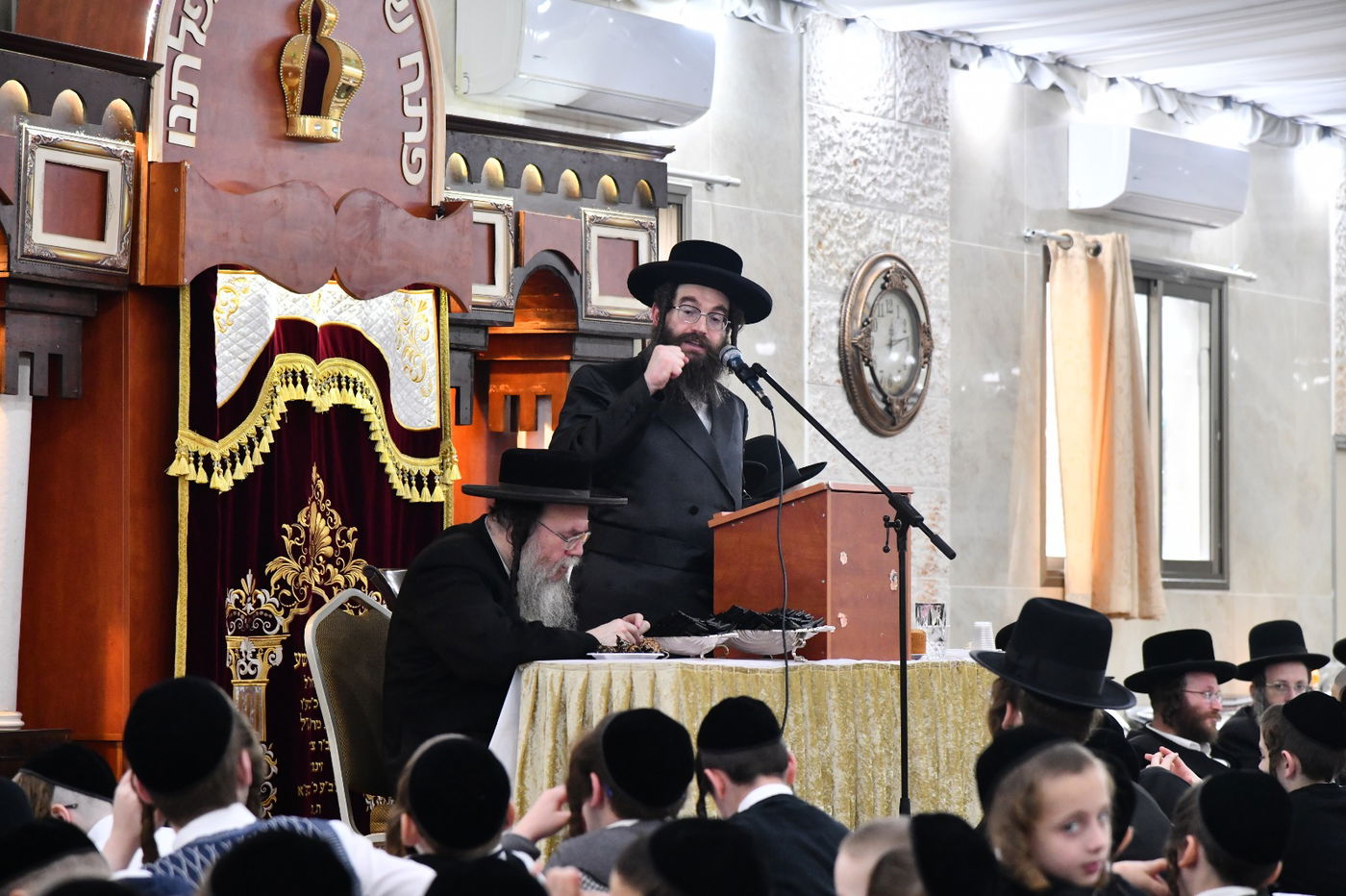 אב"ד סיגוט ובנו של האדמו"ר מסאטמר בביקור חיזוק בארץ